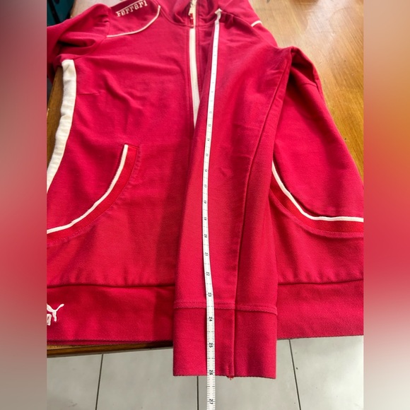 Puma Ferrari Women’s Jacket/ Red/ Size XL - Picture 10 of 15